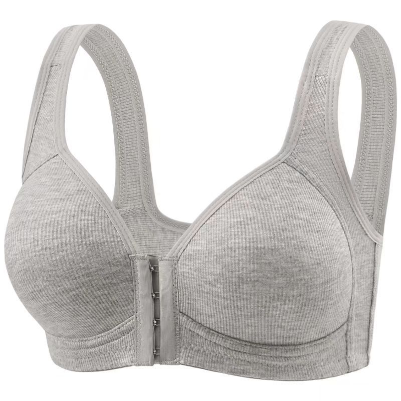 Underwire Bra Padded - Biustonosz bez fiszbin z zapięciem z