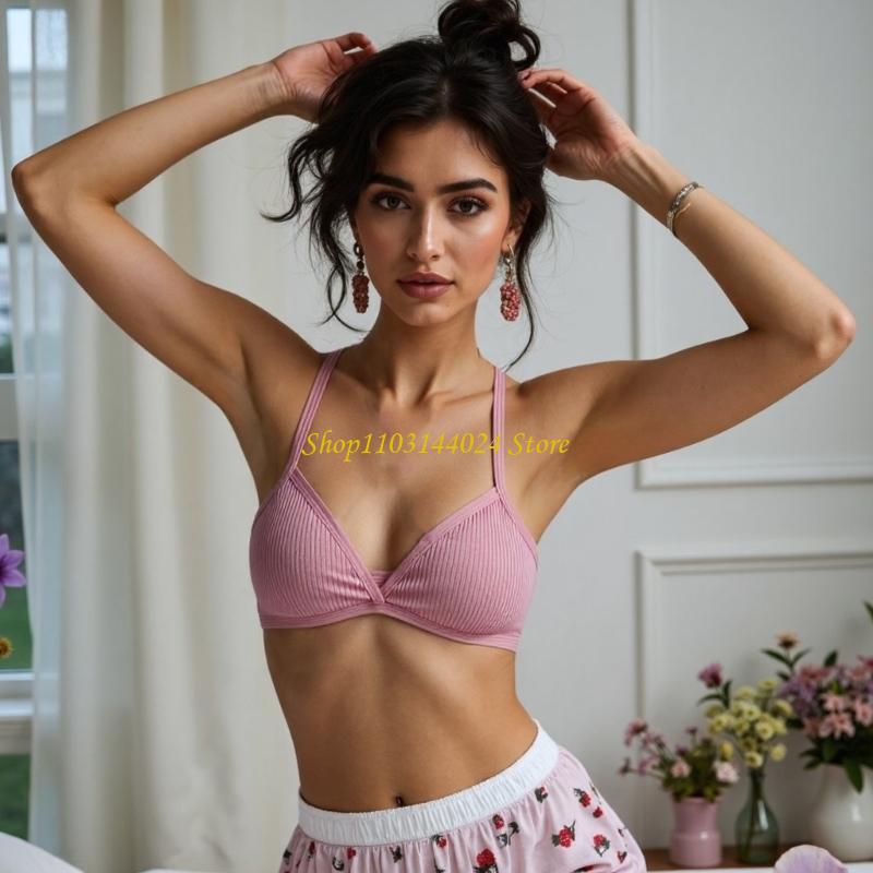 Cotton Bra Everyday - N5KE Bawełniany biustonosz typu Crossback Oddychający