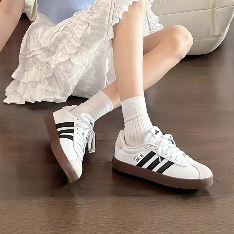 Adidas Shoes Samba - adidas Białe Czarne Zamszowe Sneakersy Retro