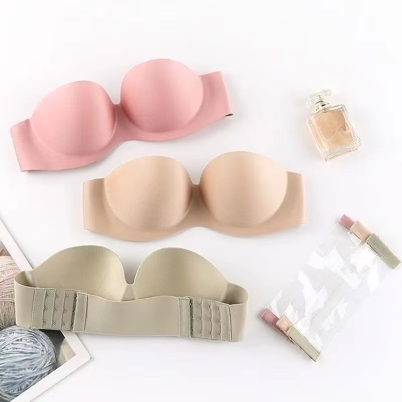 Underwire Bra Padded - Damski seksowny biustonosz bez ramiączek, push-up,