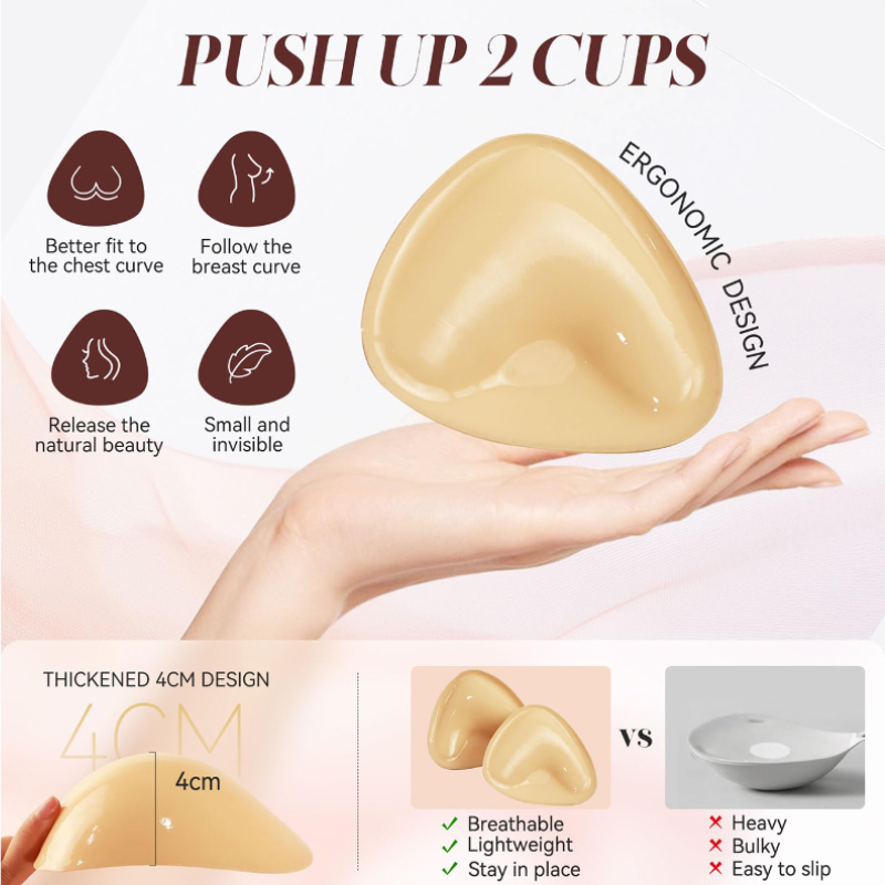 Kave 1/2 pary dwustronnych prz – Push Up Bra Silicone recenzja i cena