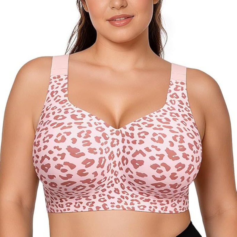 Biustonosze Leopard Jelly Bez  – Plunge Bra Push Up recenzja i cena