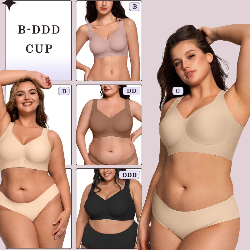 Biustonosz bez fiszbinów plus  – Plunge Bra Push Up recenzja i cena