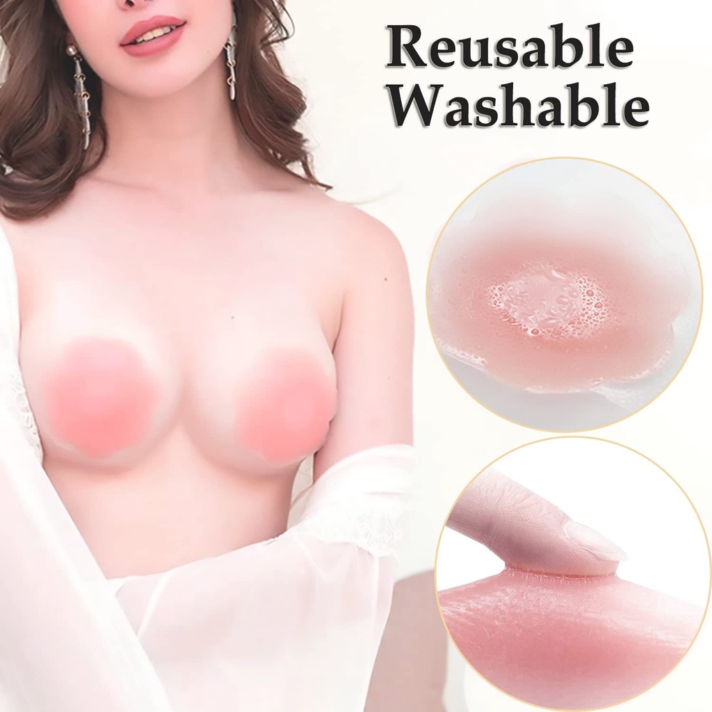 6/12 szt. Niewidoczne samoprzy – Push Up Bra Silicone recenzja i cena