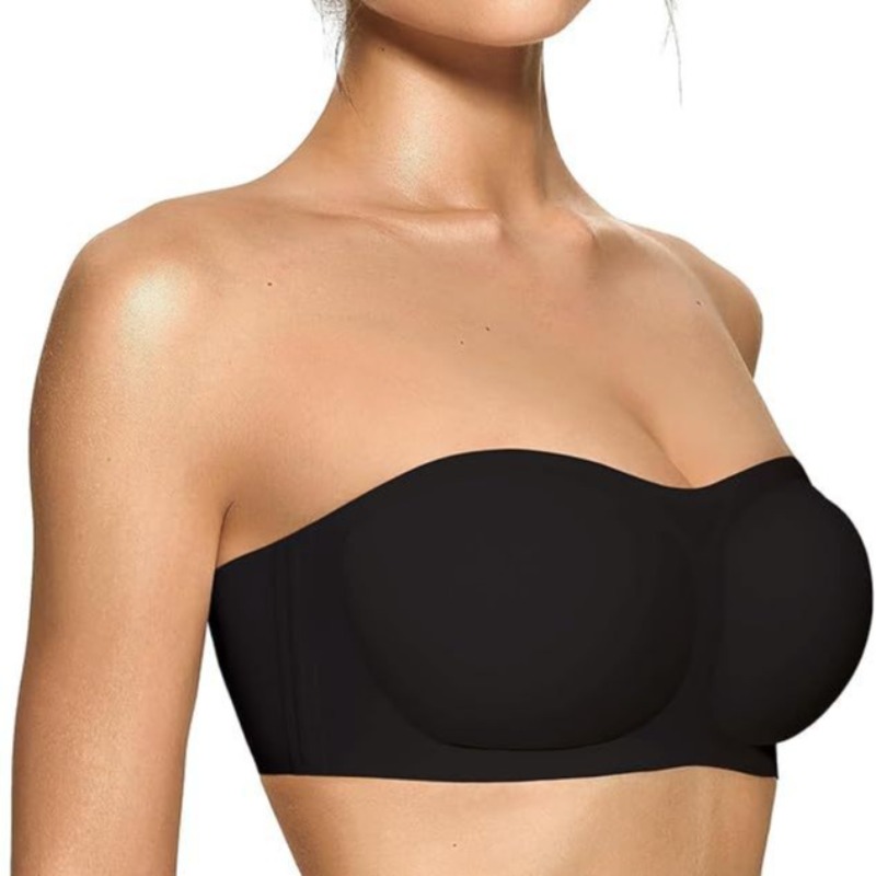 Biustonosz damski bez ramiącze – Plunge Bra Push Up recenzja i cena